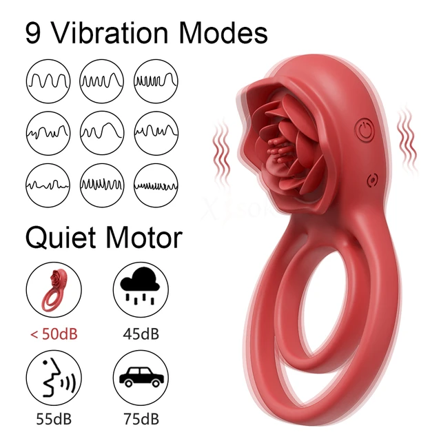  3 Pcs Disposable Vibrating Cock Rings Penis Ring