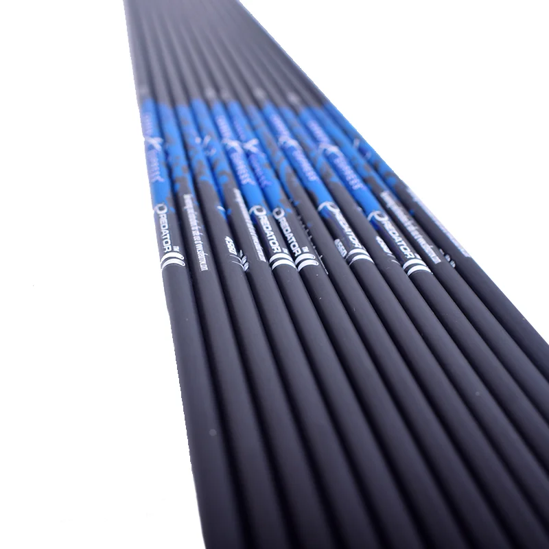 12 pièces ID 6,2 mm Longueur personnalisée 55,9 à 81,3 cm Arbres de