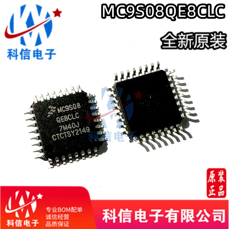 

MC9S08QE8CLC LQFP-32 ARM MCU Original, in stock. Power IC