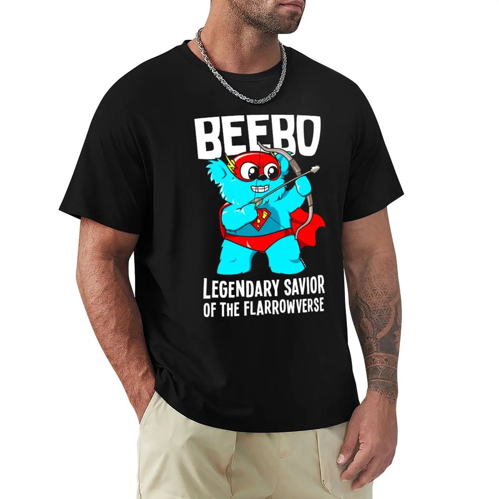 

Super Beebo T-Shirt tops aesthetic clothes mens plain t shirts