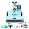 15x15 Heat Press Machine 8 in 1 Combo with 30 OZ Tumbler Press & Hat Press,Slide Out Heat Press Sublimation Machine for T-Shirts 5