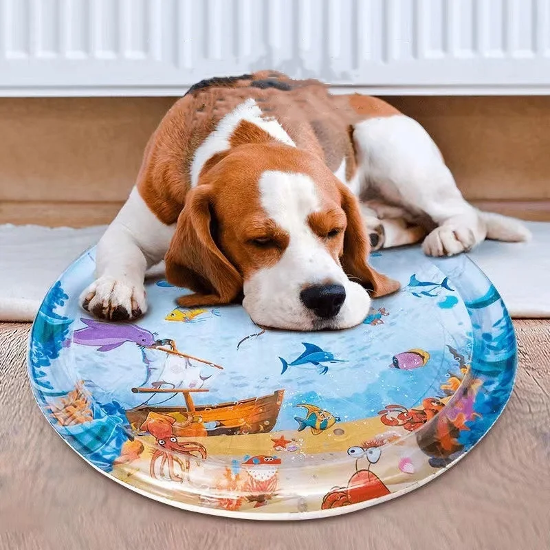 Waterproof PVC Pet Dog Bed Mat for Summer