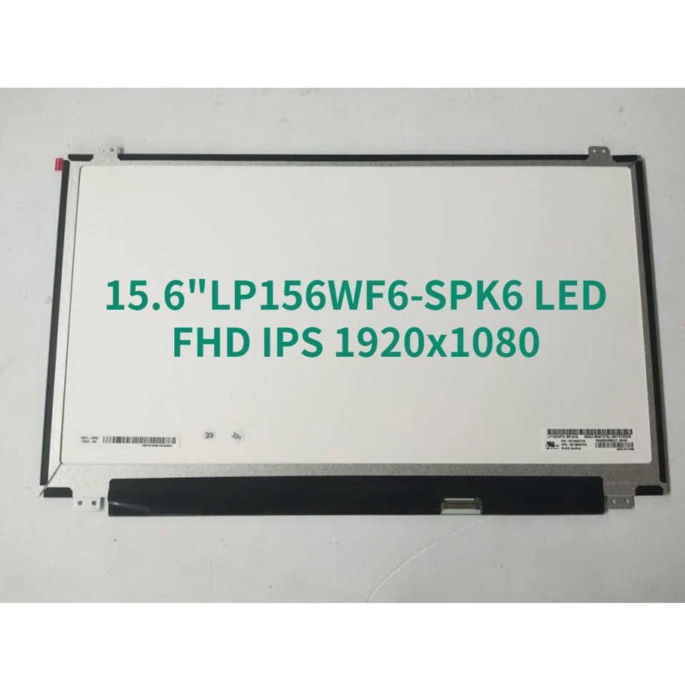 

New laptop LCD Screen LP156WF6-SPK6 LED Screen Matrix Panel FHD IPS 1920x1080 New Replacement 15.6" Display