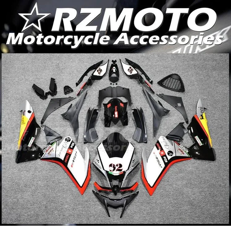 

Комплект обтекателей из АБС-пластика, 4 подарка, подходит для Aprilia RSV4 1000 2009 2010 2011 2012 2013 2014 09 10 11 12 13 14, кузов красного и желтого цвета