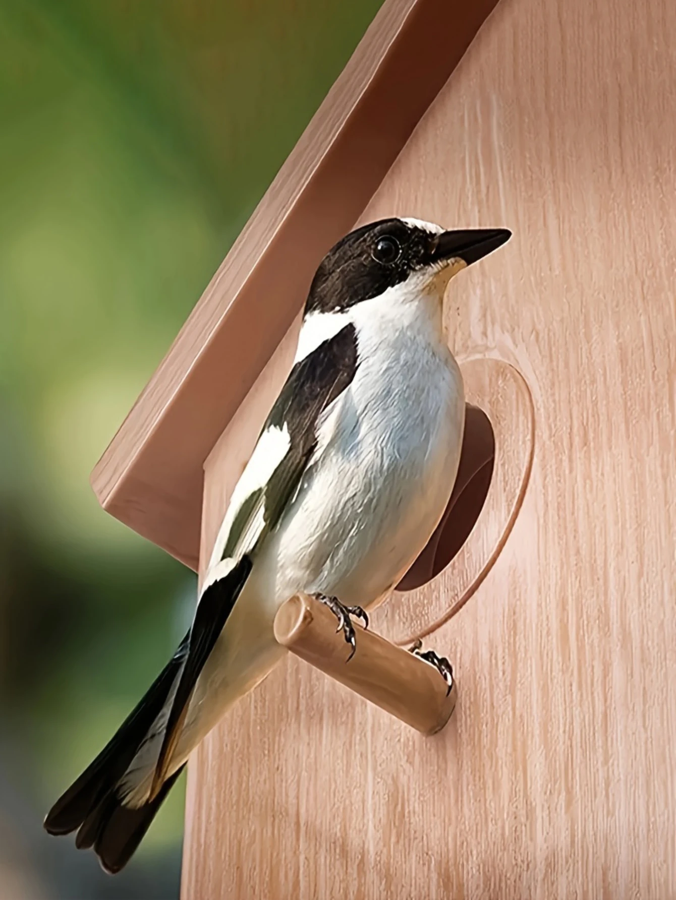 New plastic-made birdhouse bird feeder bird nest simulates the life of birds in natural ecosystems