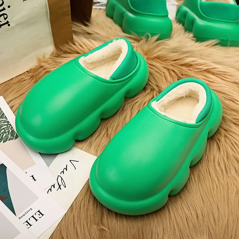 

Home Slippers For Men Winter Comfortable Men's Slipper Easy To Clean Wear-resistant Trendy All-match Breathable Male Footwear