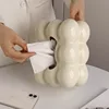 Creative ceramic tissue box, living room paper box, egg-shaped tabletop decoration, light luxury decoration 4