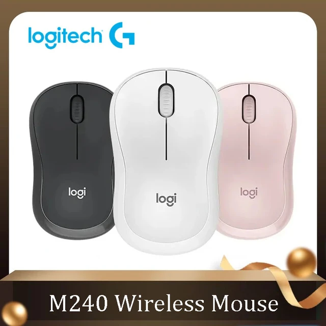 Logitech-Souris Bluetooth sans fil M240, silencieuse, légère, portable,  pour Windows, SonOS, DnomeOS, PC - AliExpress