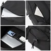 Men's Backpack Oxford Waterproof 14 inch Laptop Unisex Casual Mochila Sports Travel Zipper Lightweight Rucksacks 5