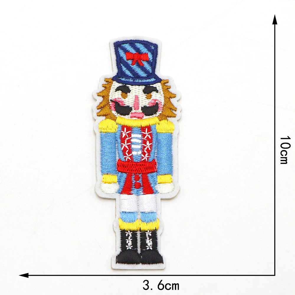 1pc Puppe Stickerei Patch Cartoon Queen Patch Eisen auf Patches für Kleidung Thermo kleber Patches auf Kleidung Jeans nähen Aufkleber – Detail 6