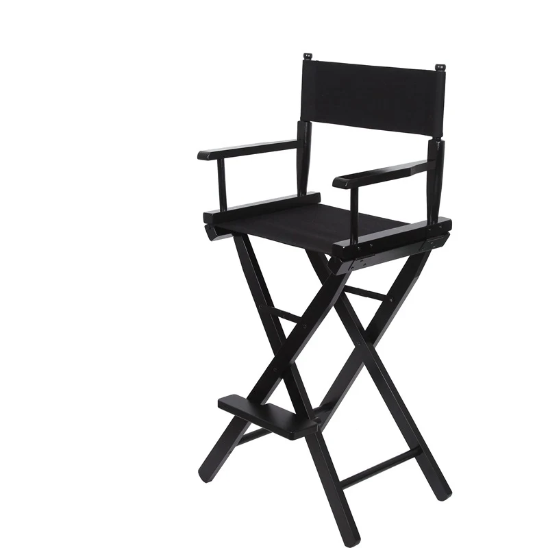 

Solid Wood Director Chair Folding Wood Outdoor Casual Canvas Bar Make-up Office Fishing Beach Chai Portable Chair