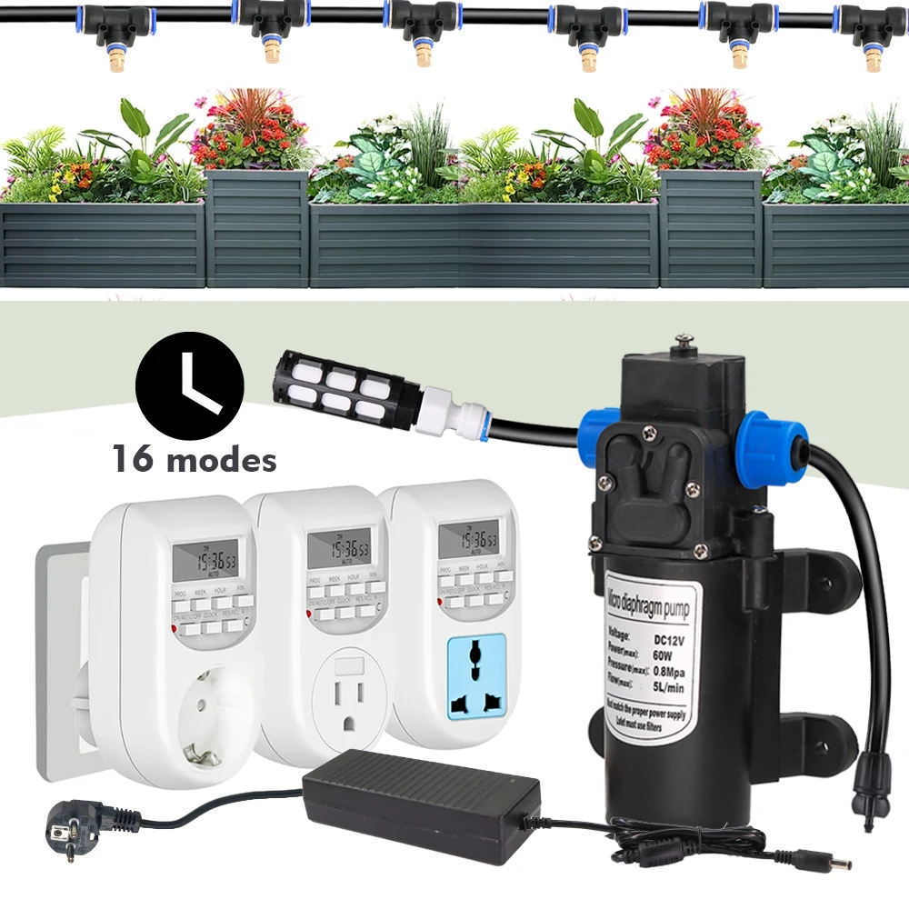 مضخة ذاتية التحضير بقوة 60 واط، بجهد 110-240 فولت،...