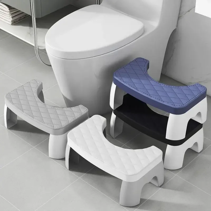 Toilet Squat Stool Removable Non-slip Portable for Home Bathroom