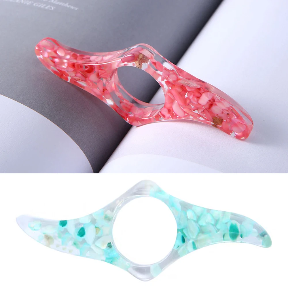 Thumb Book Support Holder Flower Pattern Bookmark Reading Aids Spreader Accessories