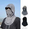 Full Face Cover Fishing Hat Sun Cap With Mask Summer Hat Outdoor Anti-uv Sunscreen Hat Protect Neck Hiking Hat Unisex 1