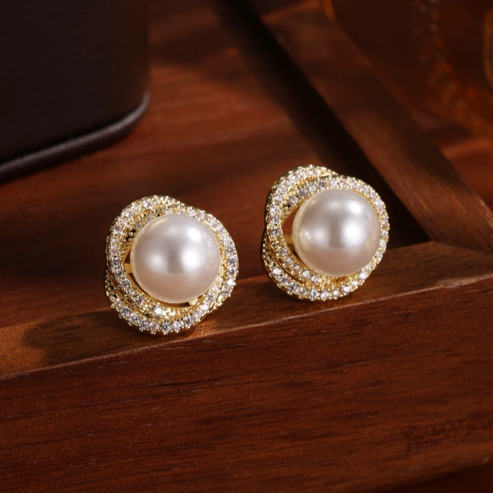 Buy Pearl|zakol Marquise Cubic Zirconia Stud Earrings