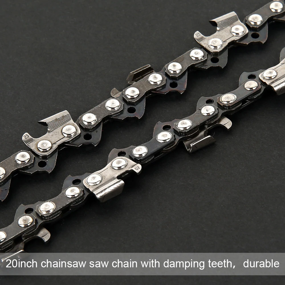 Premium 20-Inch Heavy Duty Alloy Saw Chain for Gardening and Woodworking