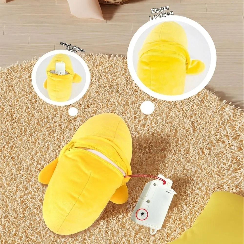 창의적인 과일 모양의 인덕션 메트로놈, 부드럽고 귀여운 음악 리듬 인형, 인터랙티브 놀이용 조인트 바나나,  학습용