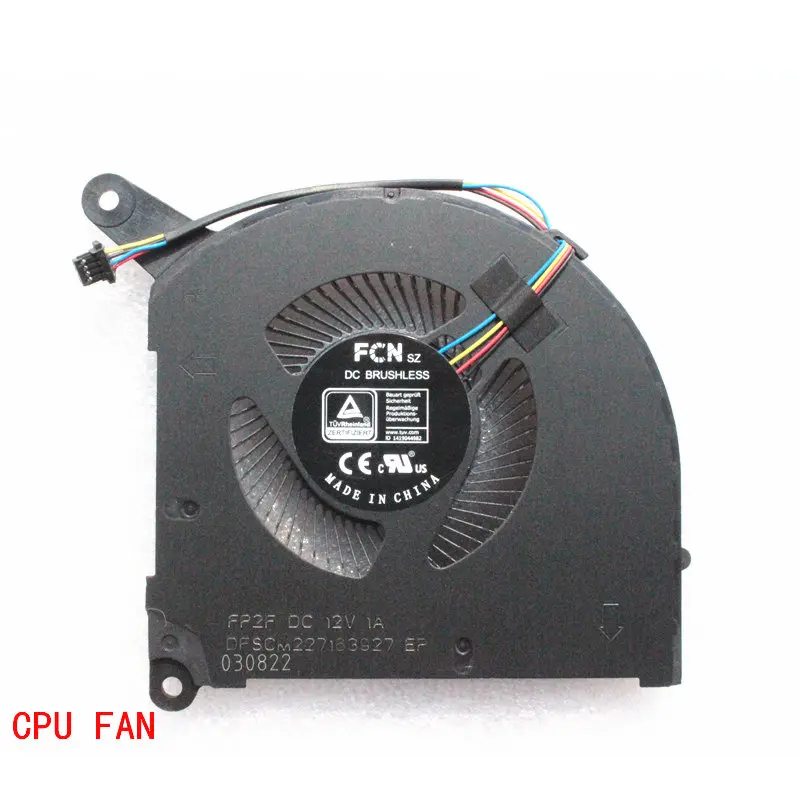 New laptop CPU cooling fan Cooler Notebook PC for GIGABYTE AERO 16 17 YE5 XE5 RP86YE RP87YE5 DC12V 1A 4Pin