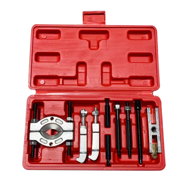 Car Repair Tool Portable Bearing Splitter Separator Puller Kit High Strength Metal Bearing Removal Tool Set With Box car trim removal tool