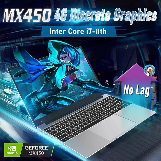 NVIDIA – la carte graphique mobile GeForce MX450 pour PC portable