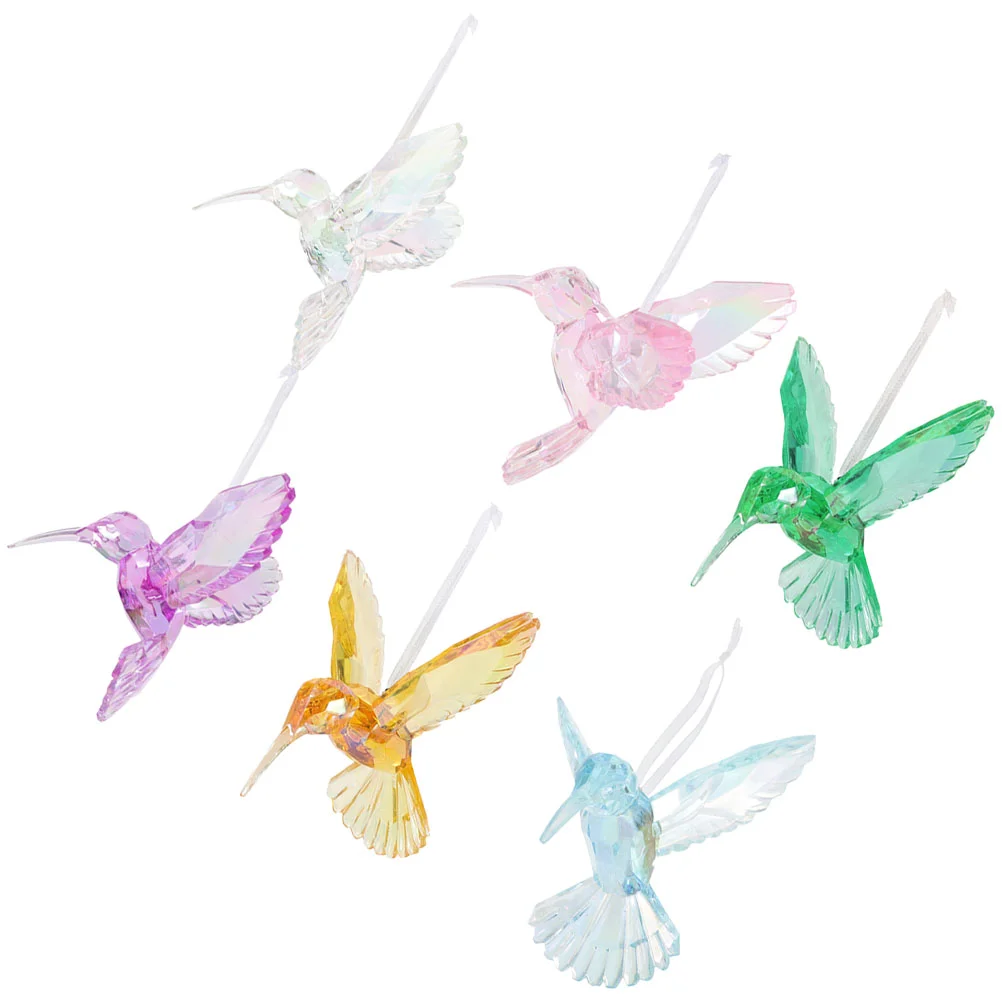 

Ceiling Clear Hummingbird Pendants Ornaments Decorations Decor For Home Decors Clear Lovely Bird Decoration Ceiling Clear