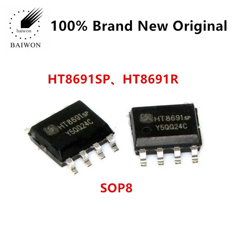 100% 오리지널 오디오 파워 앰프, 내장 부스트 및 파손 방지 기능 IC, HT8691SP, HT8691R, 7.0WD/AB ...