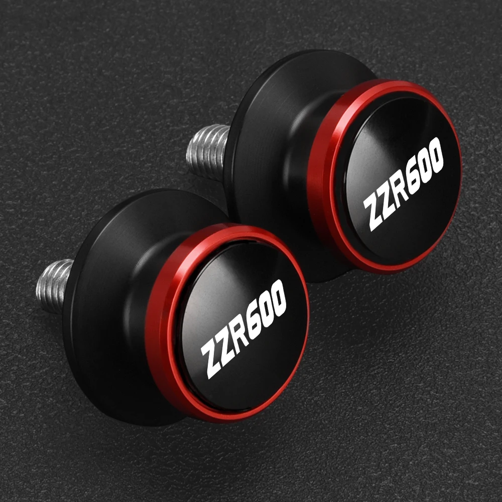 

Motorcycle 6MM Swingarm Spools Rear Stand Screws Sliders For KAWASAKI ZZR600 ZZR 600 1990-2003 2004 2005 2006 2007 2008 2009