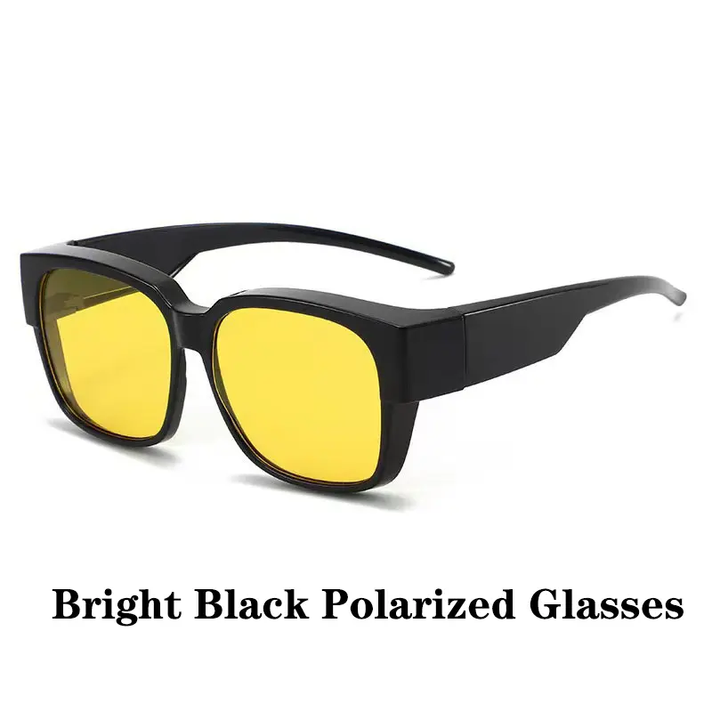 New Fashion Polarized Sunglasses Cover Over Myopia Prescription Glasses Portable Men Women Vintage Fishing Driving Eyewear - Image 11