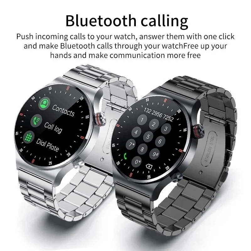 2024 NEW ECG+PPG Business Smart Watch Men Bluetooth Call Health Sleep Monitoring Multiple Sports Mode Waterproof Smartwatch 2