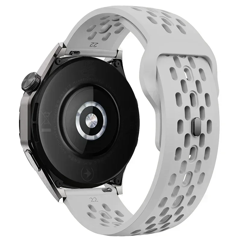 Premium Silicone Replacement Strap for Smartwatches - 22mm Bracelet Accessories