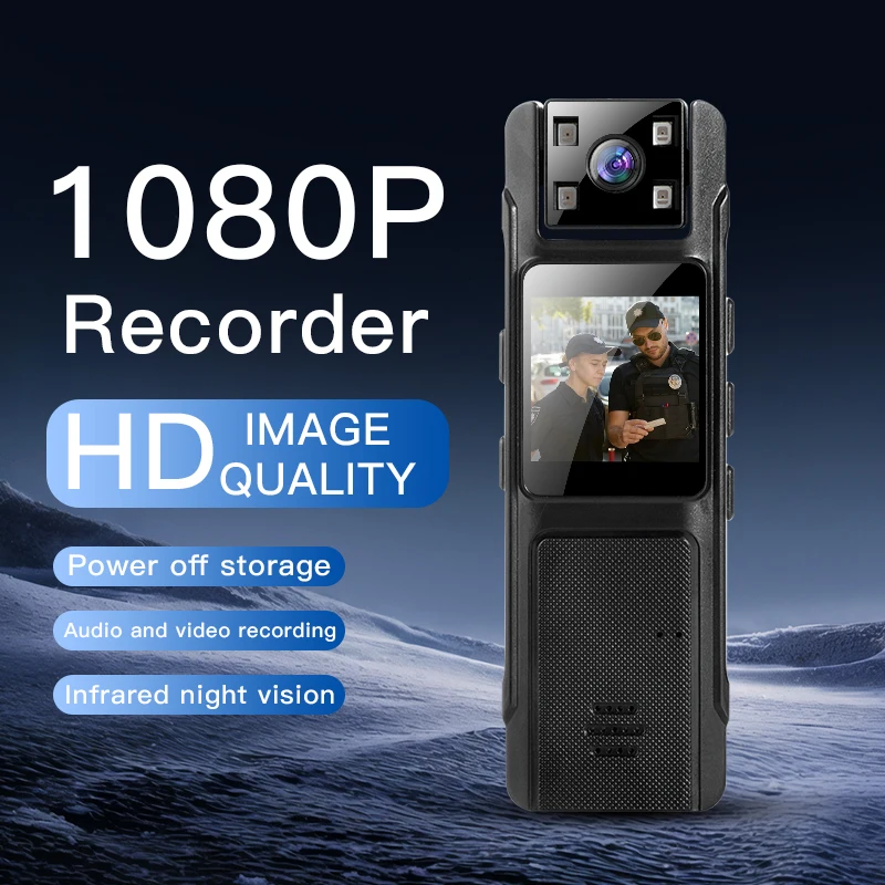 كاميرا صغيرة محمولة HD 1080P مسجل فيديو رقمي يرتدي...