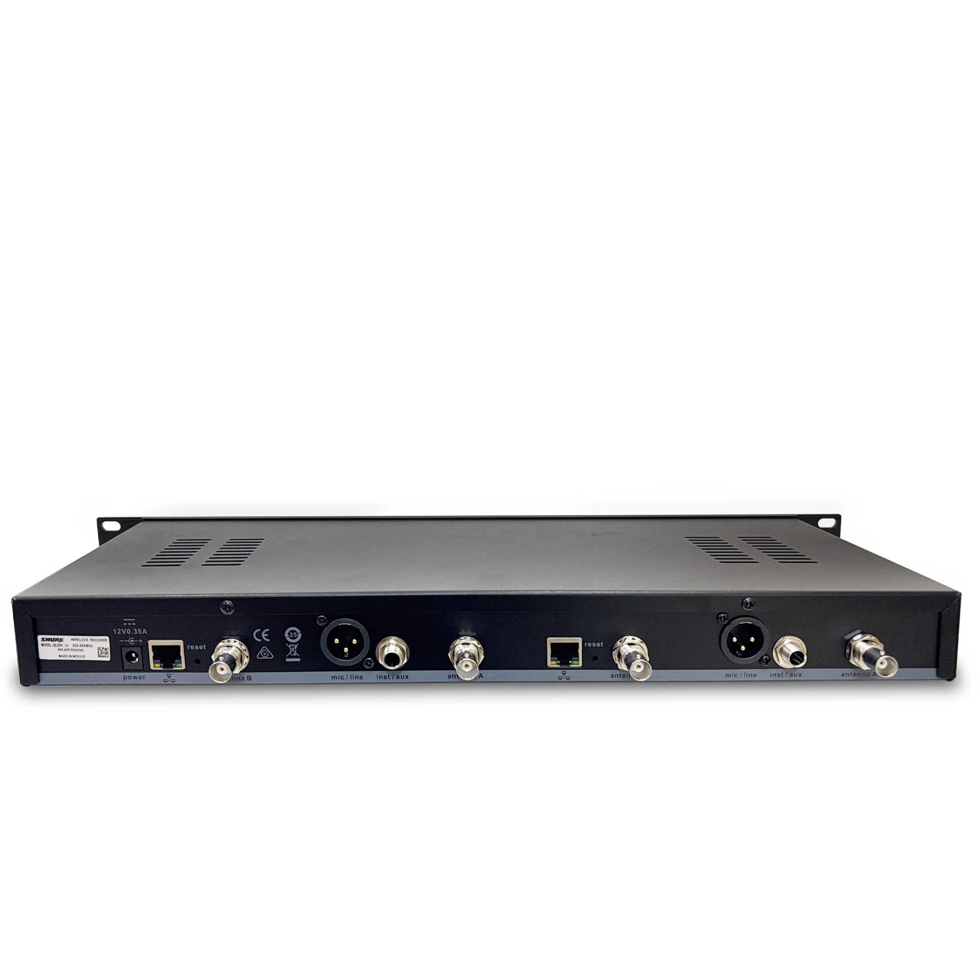 Paulkitson QLX24D 전문 무대 무선 마이크 시스템 572-596/628-668/800-820MHz KTV 웨딩 파티용 핸드헬드 마이크