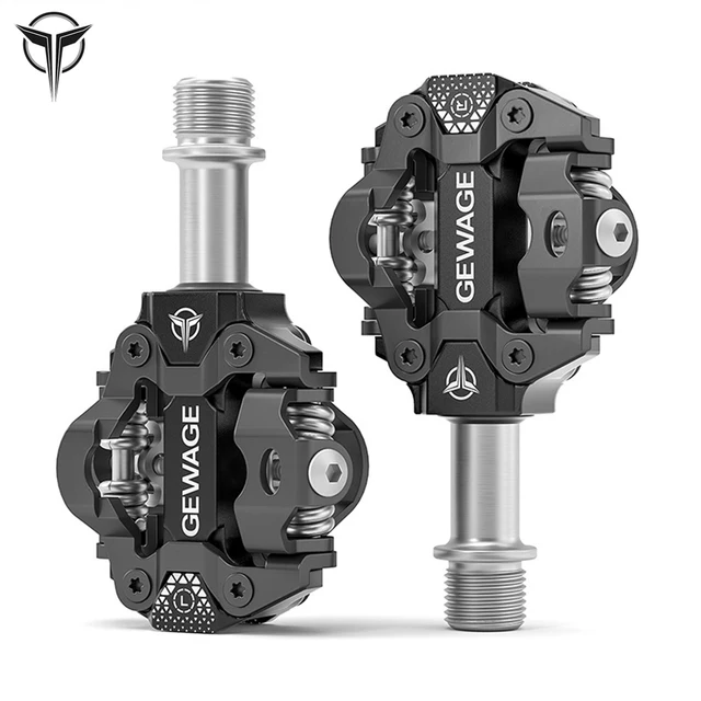 Ultralight GEWAGE Bicycle Selflocking Pedals CNC Aluminum Alloy Sealed