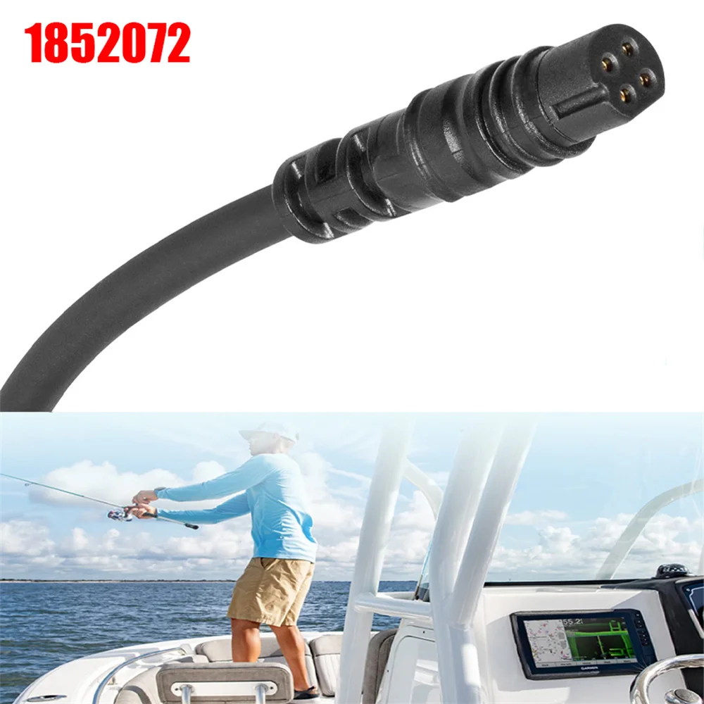 MKR-US2-12 Adaptor Cable - Universal Sonar 2 4-Pin Transducer Adapter Cable 1852072 - for Garmin Echo, echoMAP, Striker Series
