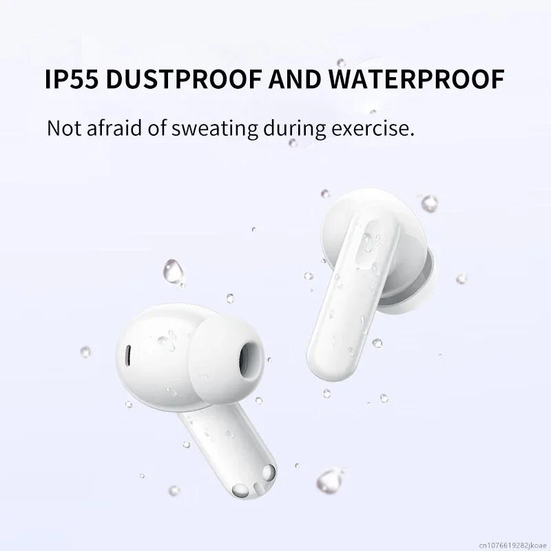 Wireless HiFi Stereo Earbuds with AI Noise Reduction and Dual Microphones