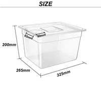 NO.1 Quality New material11L Container For Sous Vide Cooker Machine，Container With Lid 2