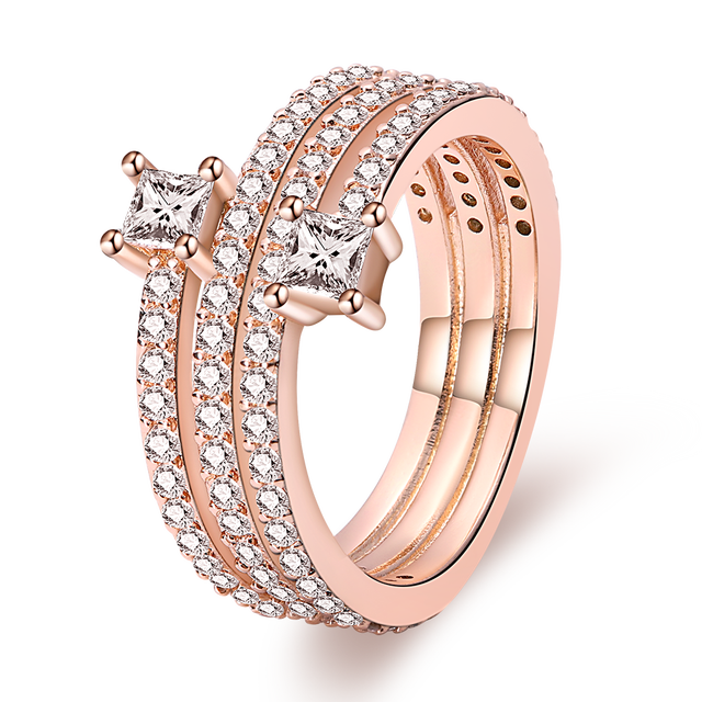 2021 Spring 100% Real Sterling Silver  Flower Lucky Rings Silver Daisy Flower Ring For Women Making Jewelry CMR095