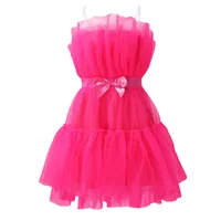 Fashion Sweet Cute Mesh Princess Dress For Women Party Dress Elegant Tutu Court Prom Bridesmaid Strapless Sexy Mini Dress - Image 5