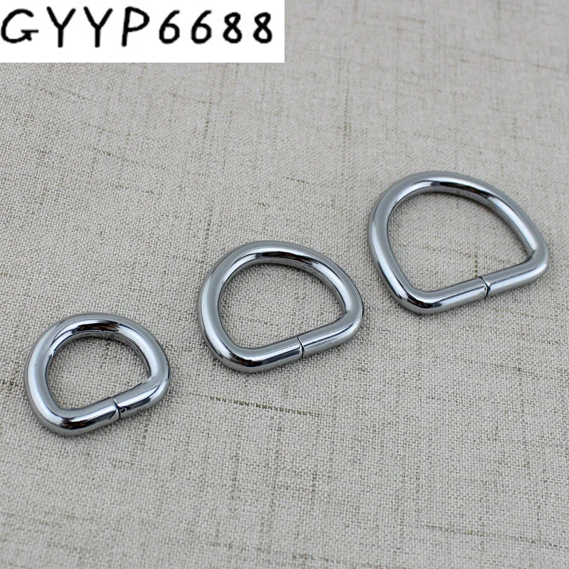 10-50pcs 13mm 16mm 19mm 25mm 32mm 5 colors Opened ring,alloy metal d-ring  round Strapping Bags Accessories Belt Connector rainbow 16mm 19mm 25mm 31 38mm polished turnbuckle pin buckle bags belts rainbow buckles round slider buckle tri glide