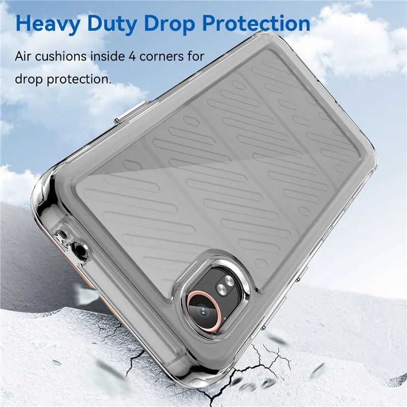 Per Samsung Galaxy Xcover 7 Custodia Samsung Xcover 7 Cover Tpu Border Acrilico Backplane Custodie Protettive Per Samsung Xcover 7