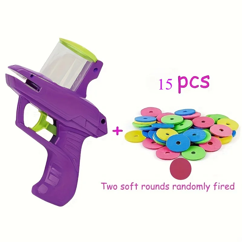 Pet Hunting Toy 15pcs Reusable Soft bullets Pet Hunting Interactive Toy