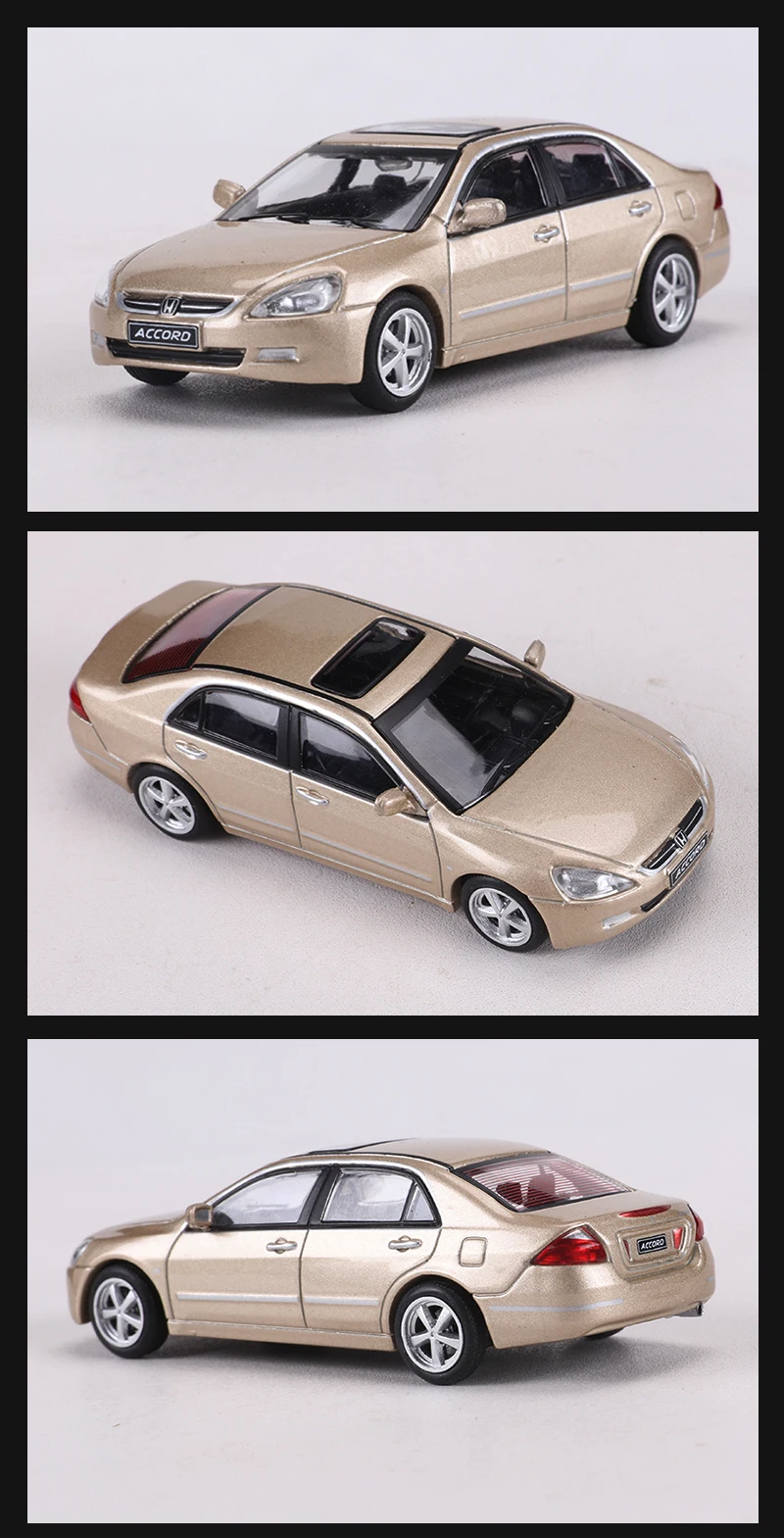 DCT 1:64 Accord 7.5 Generation Alloy Model Car 