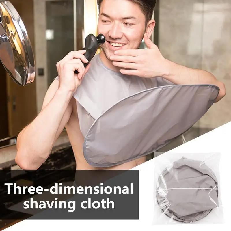 Beard Shaving Apron Waterproof 3D Shaving Sheet Folding Facial Hair Catcher For Men Lightweight Beard Trimmer Catcher For Man #W pet shaving trimmer cat