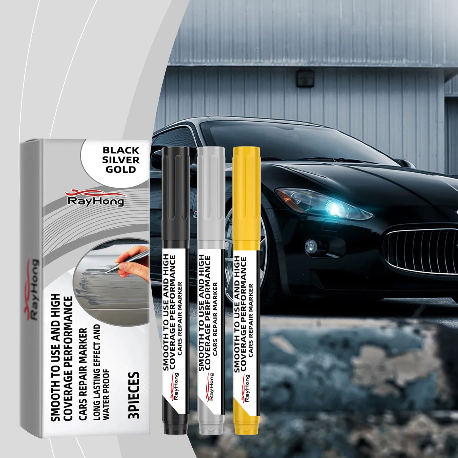 Car Paint Scratch Repairs Pen Quick Car Color Restoration Repairs Pen Convenient Paint 4.5ml