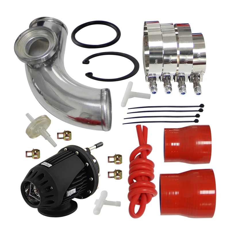 

SQV Blow Off Valve BOV 4 Black Turbo Pipe For Hyundai Genesis Coupe 2010-2012