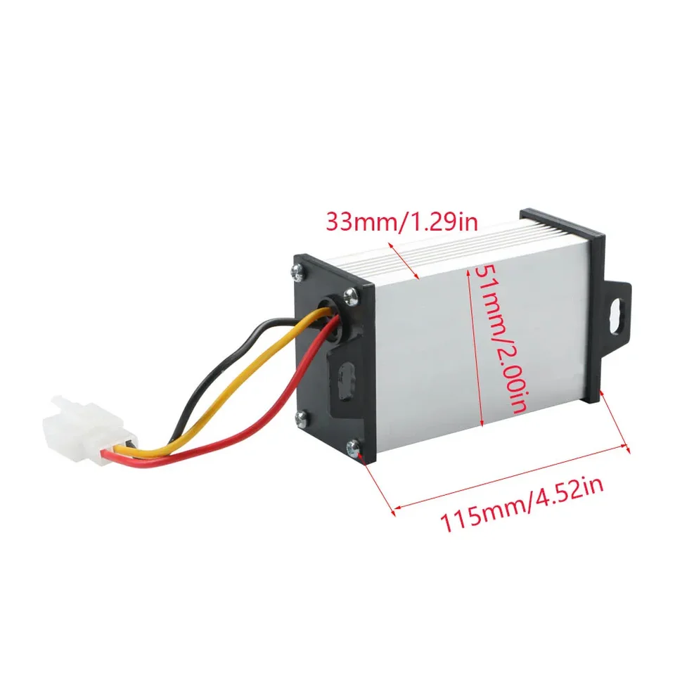 VOANZO Convertisseur 12/24V à 5V DC Régulateur De Tension De Voiture 5A Convertisseur Abaisseur De