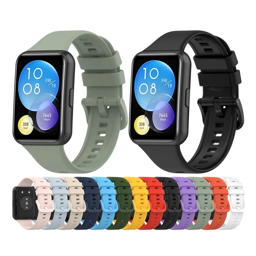 

Wrist Strap Adjustable Replacement Strap TPU Multi Colors Wristband Silicone Strap Bracelet For Watch Fit2 Active/Classic
