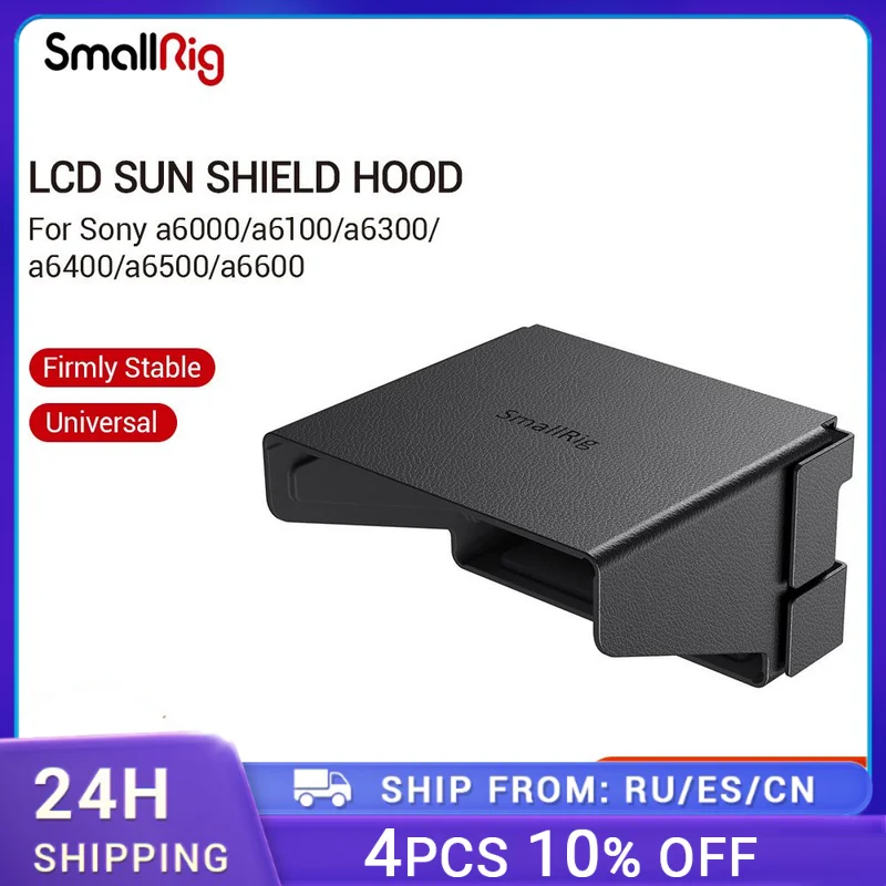 Smallrig Lcd Sun Shield Hood For Sony A6000/a6100/a6300/a6400/a6500