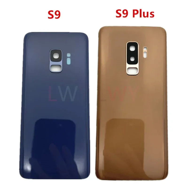 S9 G960 SM-G960F G960FD задняя крышка аккумулятора для Samsung Galaxy S9 Plus s9 + G965 SM-G965F G965FD Задняя стеклянная дверь корпус